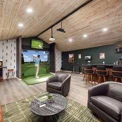 Elysium: Golf Sim, Sauna, Cold Plunge, Hot Tub