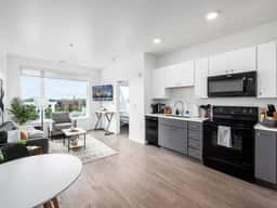 Luxury Gray & Gold Executive Suite in Heart
