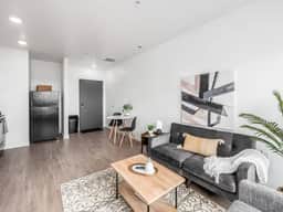 Luxury Gray & Gold Executive Suite in Heart