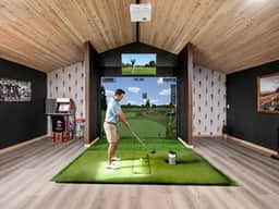 Elysium: Golf Sim, Sauna, Cold Plunge, Hot Tub