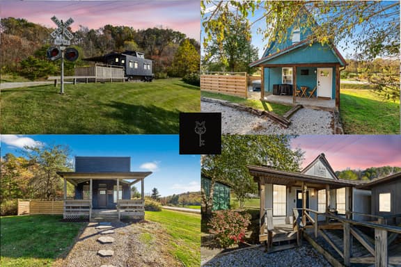 Valley View Cabins: Pickleball, Hot tubs, Trails