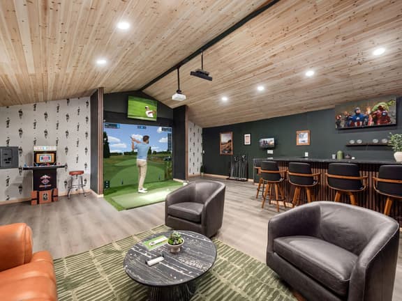 Elysium: Golf Sim, Sauna, Cold Plunge, Hot Tub