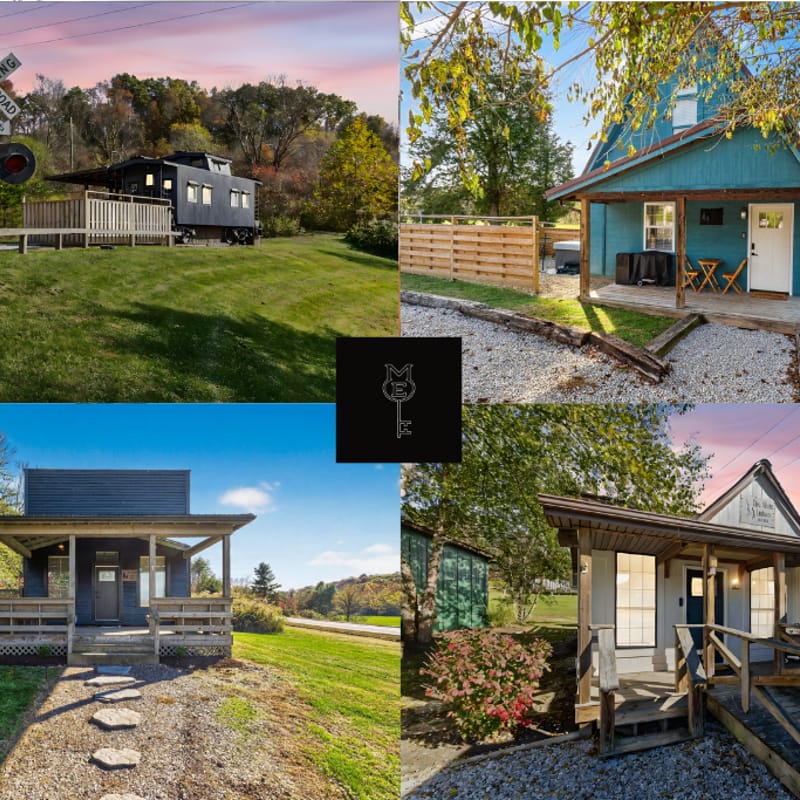 Valley View Cabins: Pickleball, Hot tubs, Trails