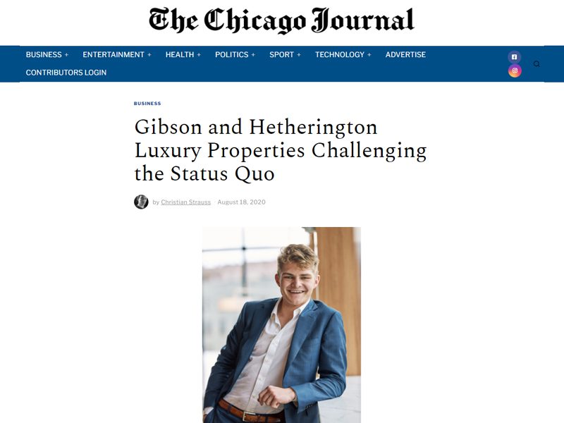 The Chicago Journal Feature GH Luxury Properties