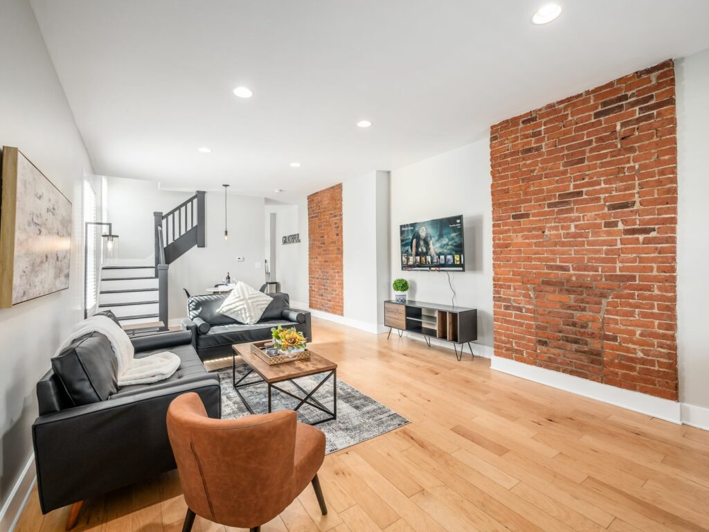 Living Room Details at Beautiful Italian Village Home | GHLUX Properties